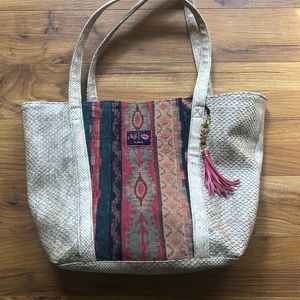 Makeup Junkie Tote Bag Reno Snakeskin
